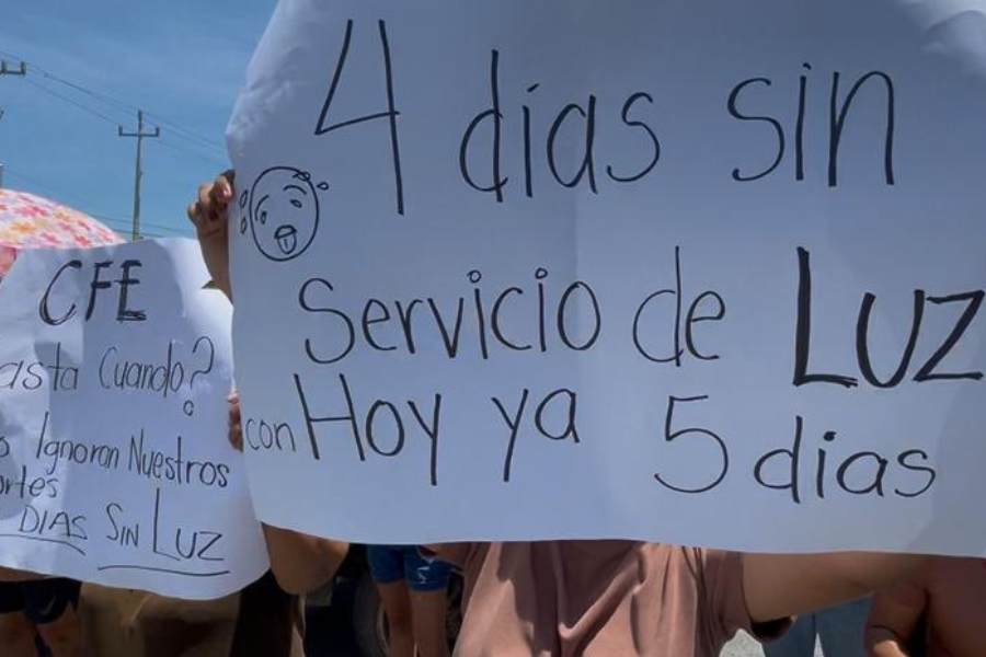 protesta en carretera Victoria Monterrey 