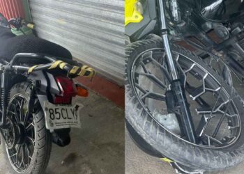 recuperan motocicleta robada Santiago