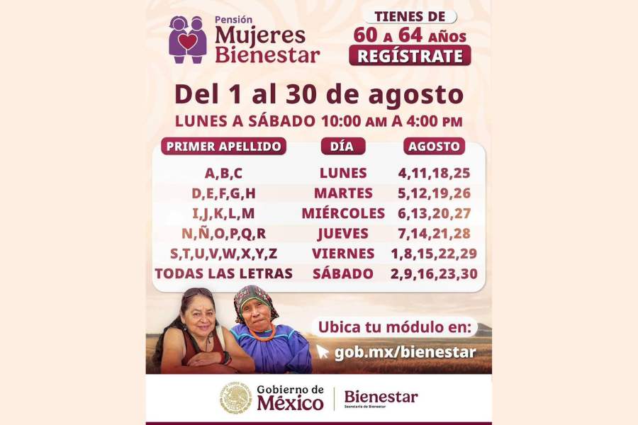 registro pensión mujeres en tamaulipas