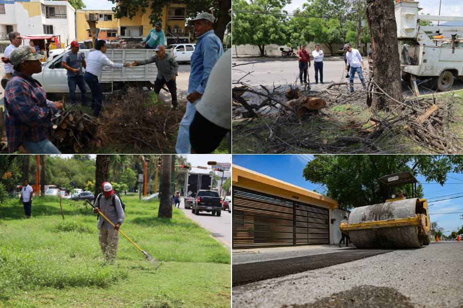 reparación de calles Victoria