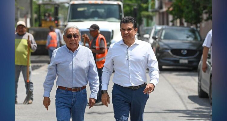 programa de contingencia de bacheo en Victoria
