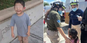 reporte por descuido infantil en Matamoros