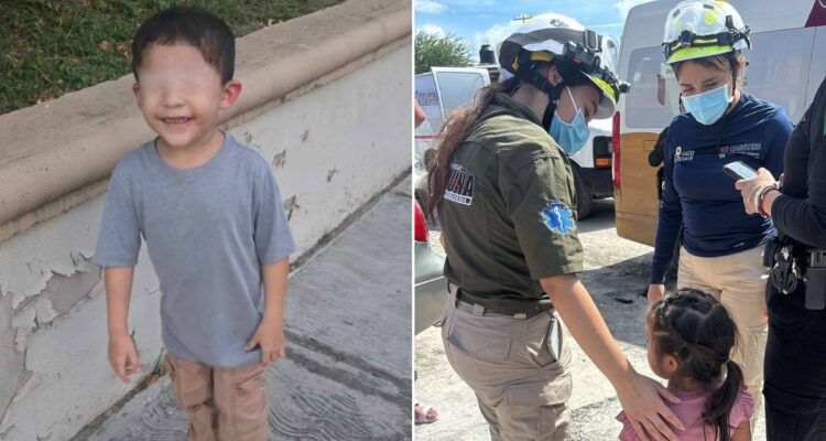 reporte por descuido infantil en Matamoros