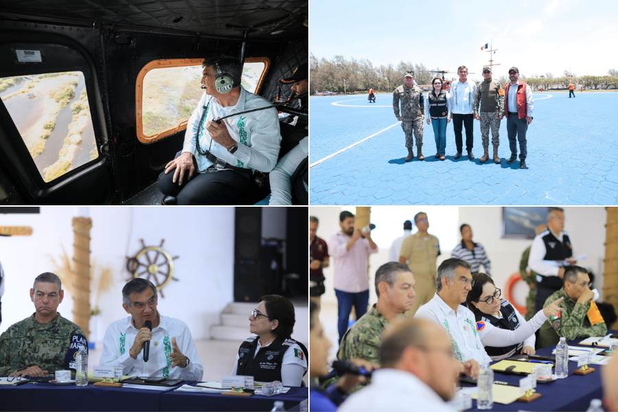 ríos y lagunas en el sur de Tamaulipas