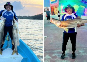 róbalo gigante en Ciudad Madero