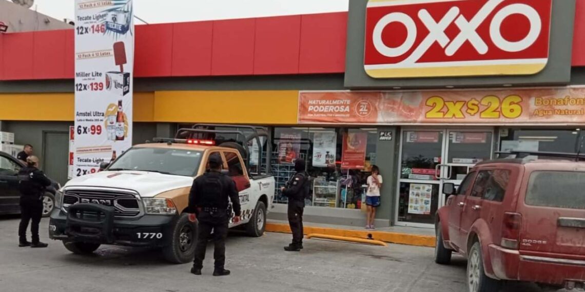 robo en Oxxo en Ciudad Madero