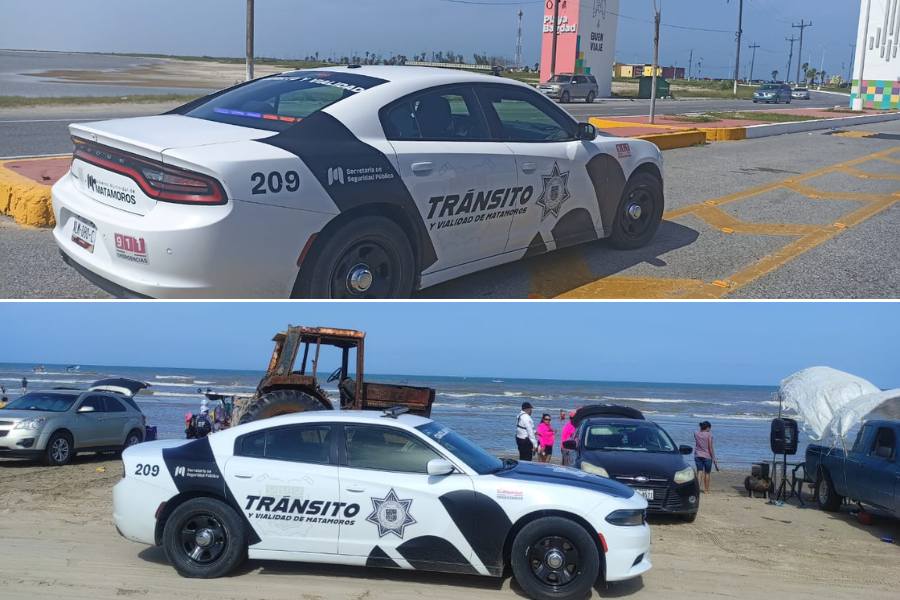 seguridad en Playa Bagdad Matamoros