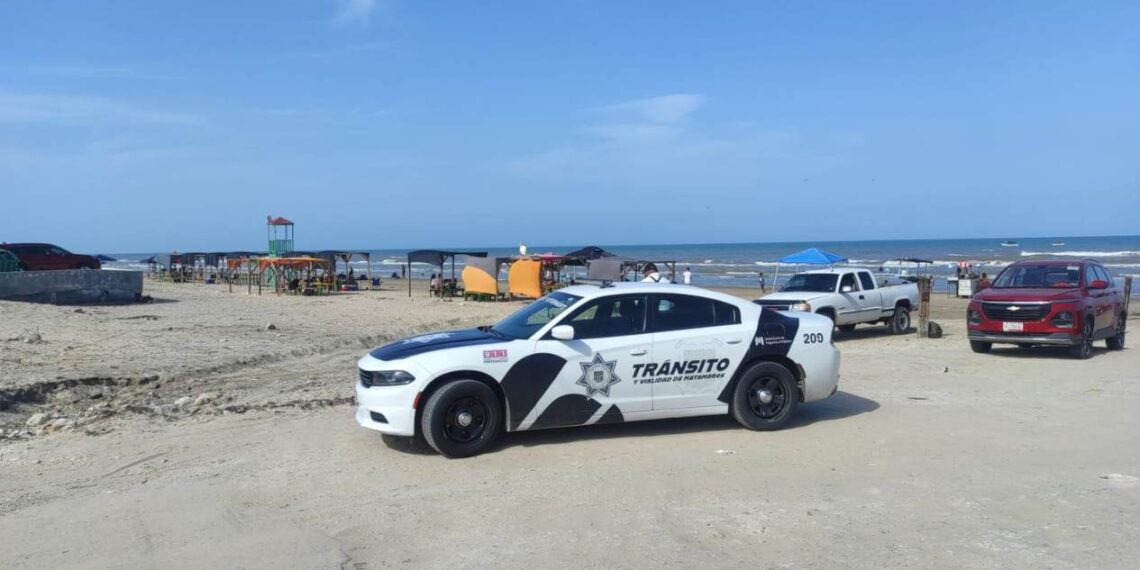 seguridad en Playa Bagdad Matamoros