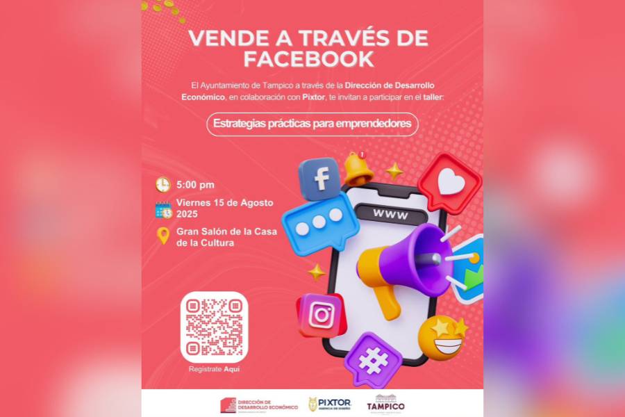 taller en Tampico para vender en Facebook