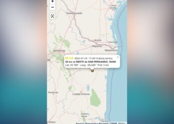 temblor en Tamaulipas
