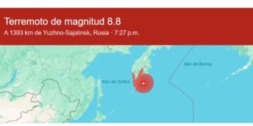 Revelan videos del momento exacto del sismo en Rusia
