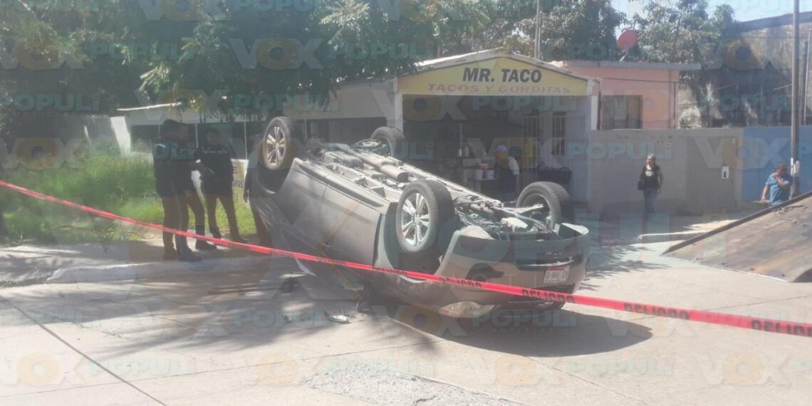 volcadura hoy en Tampico