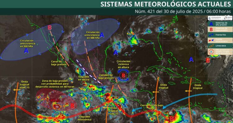 ¿Cómo estará el clima este miércoles en México, según el SMN?