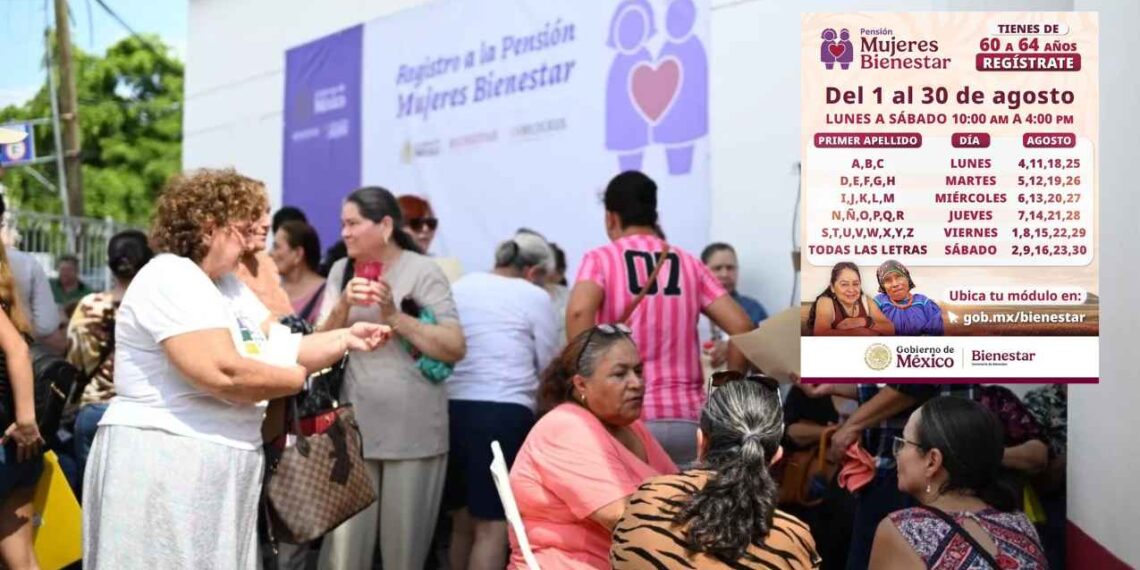 ¿Cómo ubicar tu módulo para inscribirte a la Pensión Mujeres Bienestar 2025?