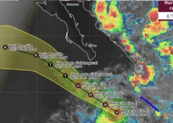 ¿Cuál es la trayectoria del huracán 'Flossie' y qué estados impactará en su ruta