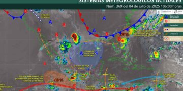 ¿Dónde afectará con lluvias intensas el monzón mexicano este viernes?
