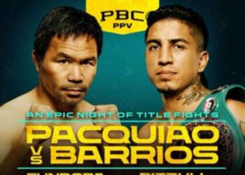 ¿Dónde y a qué hora ver EN VIVO la pelea entre Manny Pacquiao y Mario Barrios?