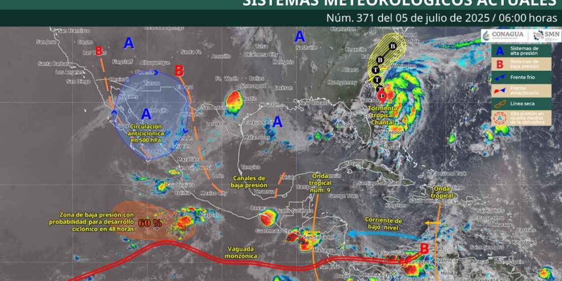 ¿Habrá lluvias acompañadas de descargas eléctricas y caída de granizo este sábado?