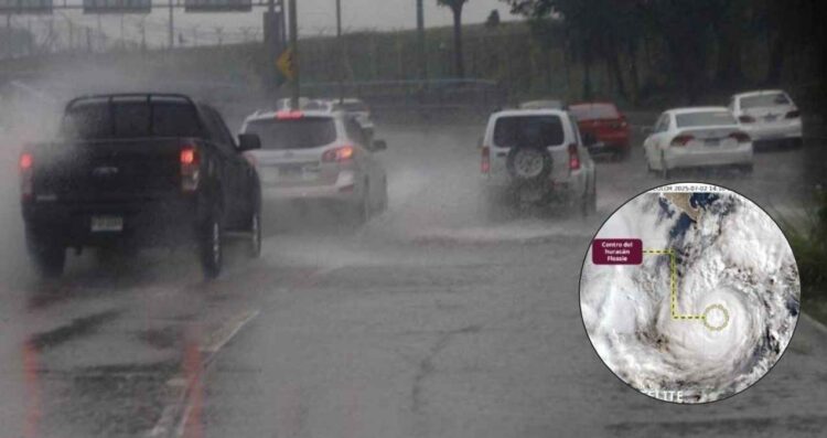 ¿Huracán Flossie seguirá afectando con fuertes lluvias en México?