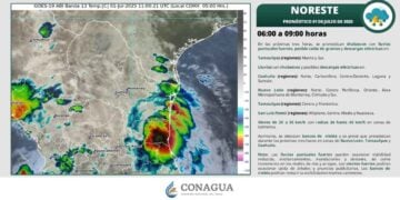 ¿Huracán Flossie traerá lluvias intensas a Tamaulipas este martes?