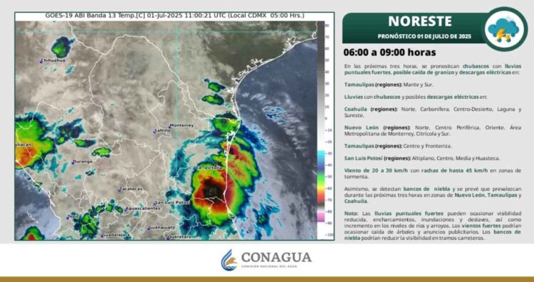 ¿Huracán Flossie traerá lluvias intensas a Tamaulipas este martes?