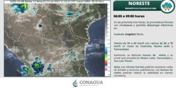 ¿Lluvias aisladas o calor de hasta 40 °C este lunes en Tamaulipas?