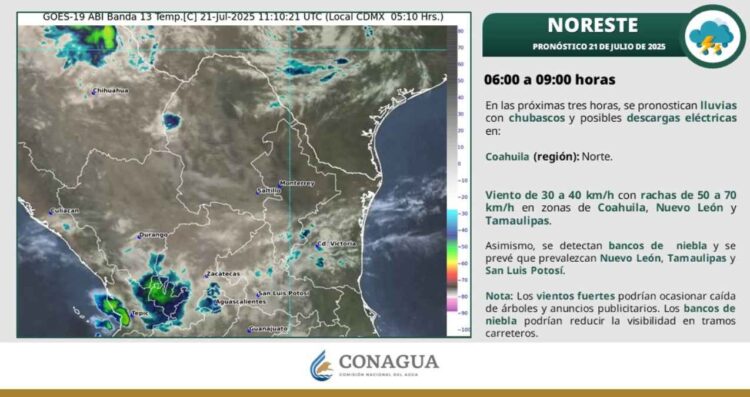 ¿Lluvias aisladas o calor de hasta 40 °C este lunes en Tamaulipas?
