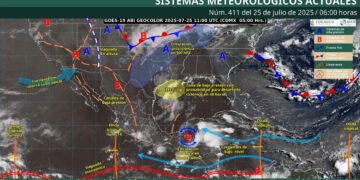 ¿Lluvias y vientos fuertes afectarán a México este viernes? Así estará el clima, según el SMN