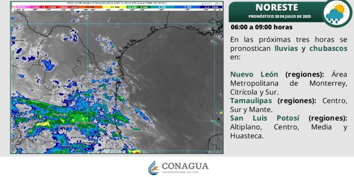 ¿Prevé el SMN vientos fuertes y clima caluroso este lunes en Tamaulipas?