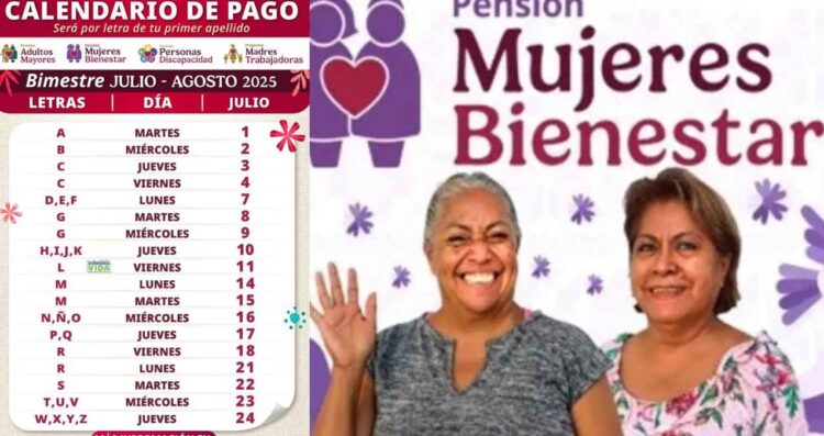 ¿Qué adultas mayores obtendrán su pago de la Pensión Mujeres Bienestar el jueves 3 y viernes 4 de julio?