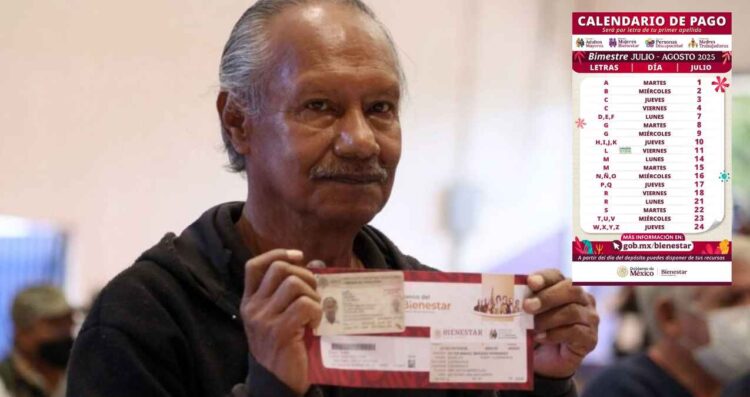 ¿Qué adultos mayores obtendrán la Pensión Bienestar este 22 de julio?