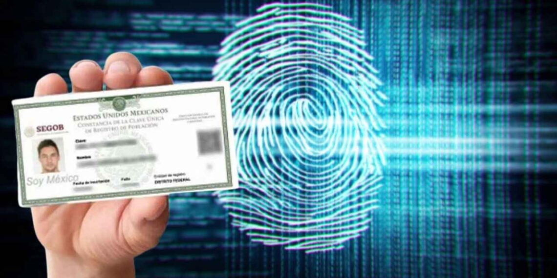 CURP biométrica identificación