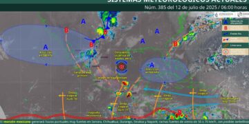 ¿Se esperan lluvias y tolvaneras en México este sábado?