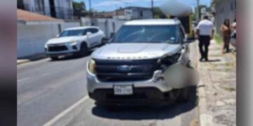 Accidente camionetas Nuevo Laredo
