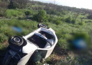 Accidente en Ciénega de Flores