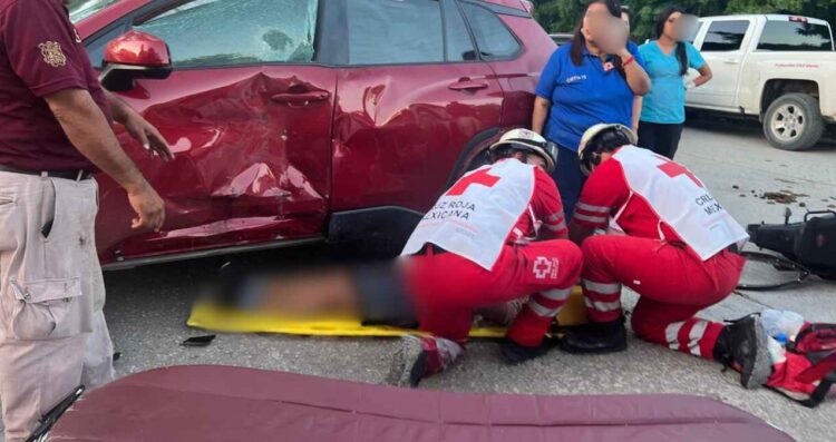 Accidente en El Mante lesionados