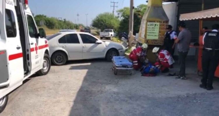 Adulto mayor herido Victoria