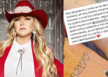 Alicia Villarreal inicia romance