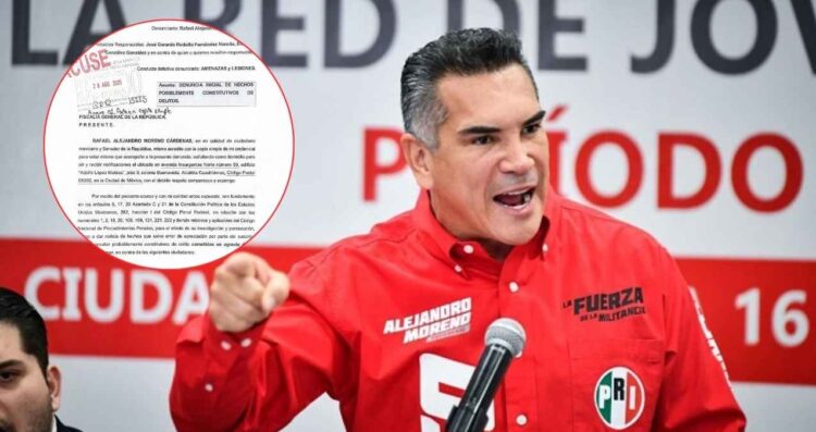 "Alito" Moreno Noroña denuncia