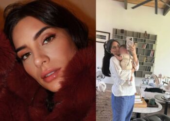 Ana Brenda Contreras celebra los 3 meses de Aria con tierna foto