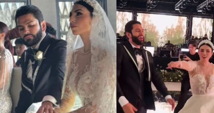 Así fue la gran boda del cantante Virlán García y Fernanda Esquer