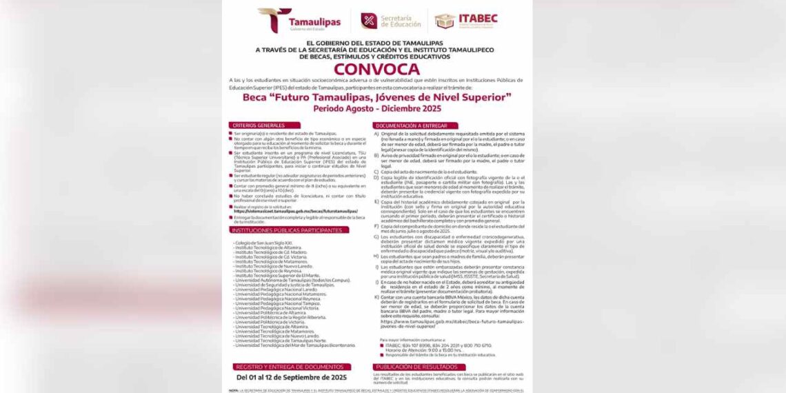 Beca Futuro Tamaulipas