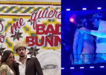 Belinda sorprende al bailar en concierto de Bad Bunny en Puerto Rico