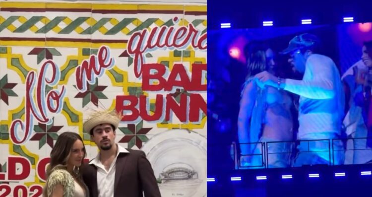 Belinda sorprende al bailar en concierto de Bad Bunny en Puerto Rico