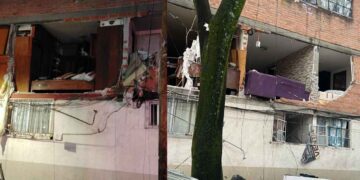 CDMX: Fuerte explosión en un edificio de la Alcaldía Benito Juárez deja 7 personas heridas