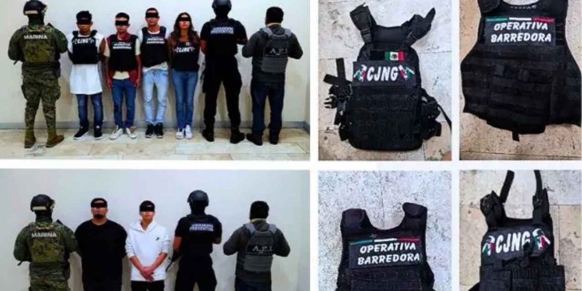 Puebla seis presuntos integrantes La Barredora