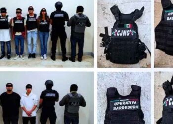 Puebla seis presuntos integrantes La Barredora