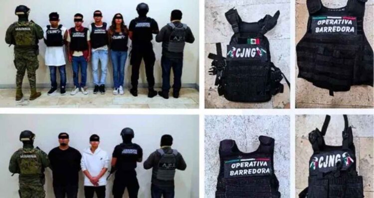 Puebla seis presuntos integrantes La Barredora