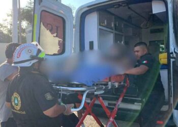 herido El Mante camioneta