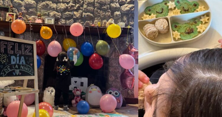 Cazzu celebra el Día de la Niñez en Argentina junto a su hija Inti